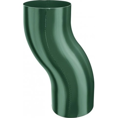 KJG Koleno soklové 120 mm mechově zelený