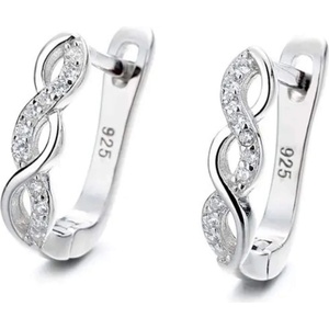 Silenti Jewelry Сребърни обеци "Ирис
