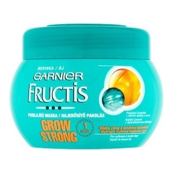 Garnier Fructis Grow Strong posilující maska pro slabé vlasy s tendencí vypadávat 300 ml