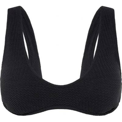 Seafolly Дамско бикини горнище Seafolly Women's Sea Dive Multi Fit Longline Top Bikini top - Black - размер 38 (EU) (150-5084-0114)