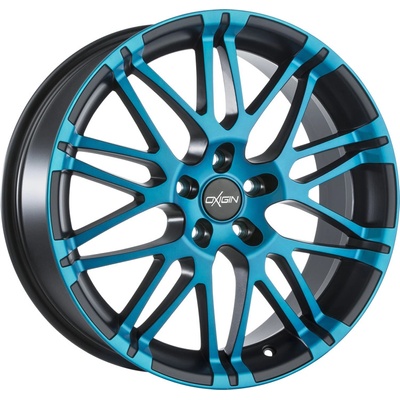 OXIGIN 14 7.5x17 5x100 ET35 light blue polished matt