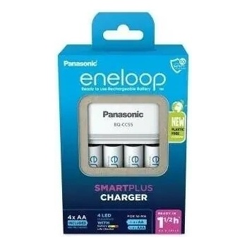 Panasonic Eneloop Smart-Quick Charger + 4x 1900mAh K-KJ55MCC40E