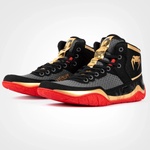 Venum | Официален Вносител за България Обувки за Борба Venum Elite Wrestling Shoes Black/Gold/Red - 42