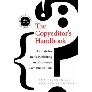 Copyeditor's Handbook | Amy Einsohn, Marilyn Schwartz (ISBN: 9780520286726)