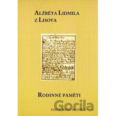 Rodinné paměti - Alžběta Lidmila z Lisova