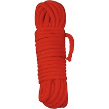 Shibari Bondage lano 10 m - červené