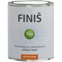 POLYKAR FINIŠ tmel striekací Biela,1kg