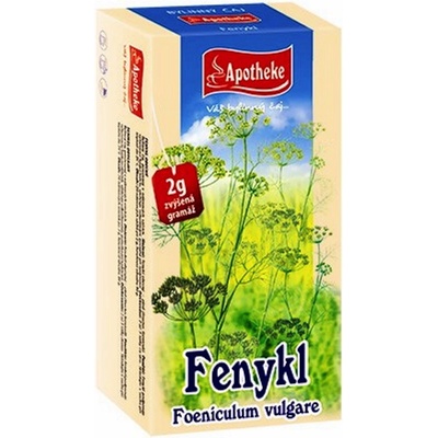 Apotheke Fenykl obecný čaj 20 x 2 g