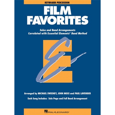 Essential Elements Film Favorites noty na klávesové bicí nástroje