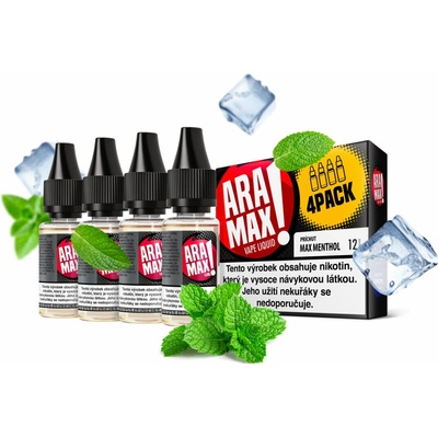Aramax 4Pack Max Menthol 4 x 10 ml 18 mg