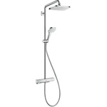 Hansgrohe Croma - Душ комплект Showerpipe с термостат, 1 струя, хром 27630000 (27630000)