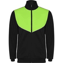 Evans unisex tepláková súprava čierna limetková