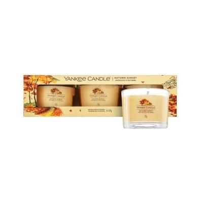 Yankee Candle Autumn Sunset 3 x 37 g