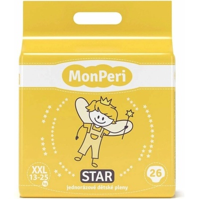 MonPeri STAR XXL 13-25 kg 26 ks
