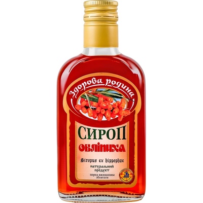 Zdorova rodyna Rakytníkový sirup 200 ml
