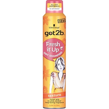 Schwarzkopf Got2b Fresh it up Texture suchý šampón na vlasy 200 ml