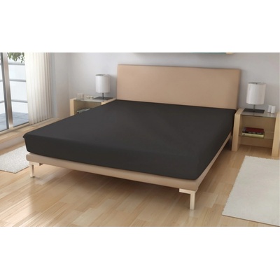 Zaspi.cz jersey prostěradlo Antracit 160x200