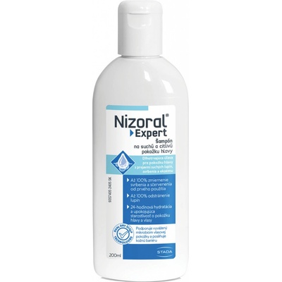 Nizoral Expert šampón na suchú a citlivů pokožku a vlasy 200 ml