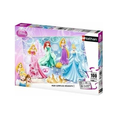 Nathan Пъзел Nathan Sparkling Princesses 36 x 26 cm 100 Части