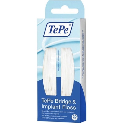 TePe Nit Bridge & Implant Floss 30 ks vláken – Zboží Mobilmania