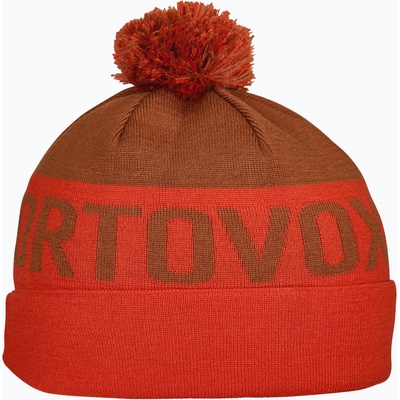 ORTOVOX Bobble Knit čiapka hot orange