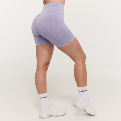 GymBeam Дамски безшевни шорти Lift Violet L
