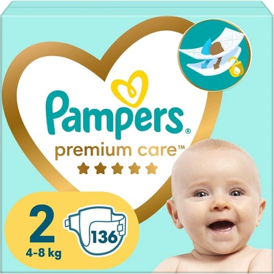 PAMPERS Premium Care 2 136 ks