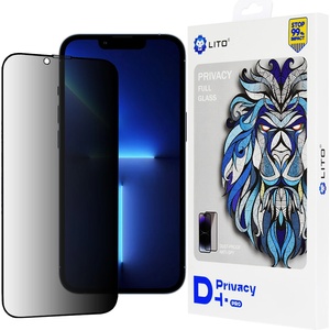 LITO Протектор за iPhone 13 Pro Max / iPhone 14 Plus - Lito D+ Pro Privacy - Черен