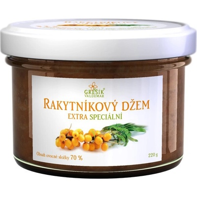 Grešík Rakytníkový džem extra Špeciálny 220 g