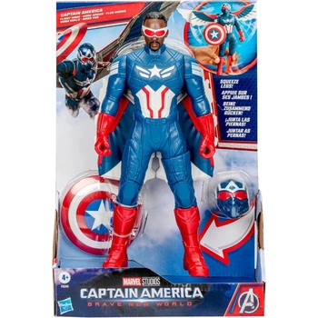 Hasbro Fans Captain America Brave New World Captain America Feature Item (f9298)
