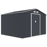 StoreBoss Метален градински навес за инструменти Molde 2, 8 x 2, 6 m Store Boss антрацит (SB116)