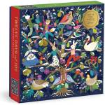 Galison - Puzzle 12 Days of Joy metalické - 500 piese