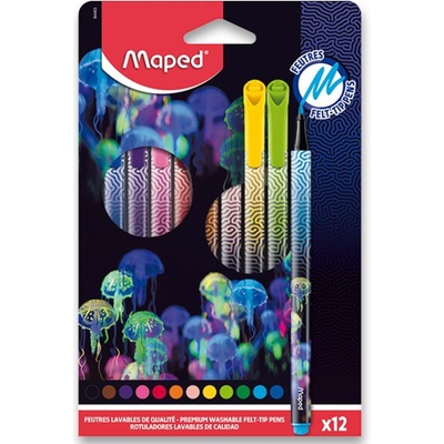 Maped Dětské fixy Deepsea Paradise 12 barev – Hledejceny.cz