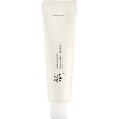 Beauty Of Joseon Relief Sun Rice + Probiotic SPF50+ opalovací krém s výtažky z rýže a probiotiky 50 ml – Zbozi.Blesk.cz Beauty Of Joseon Relief Sun Rice + Probiotic SPF50+ opalovací krém s výtažky z rýže a probiotiky 50 ml – Zbozi.Blesk.cz