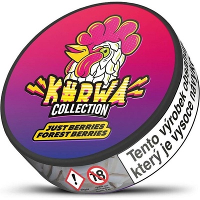 Kurwa collection just berries forest berries 12 mg 20 sáčků – Zboží Dáma
