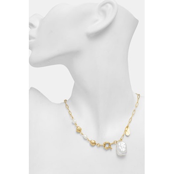 Sessun Позлатено колие Sessun (25204017)