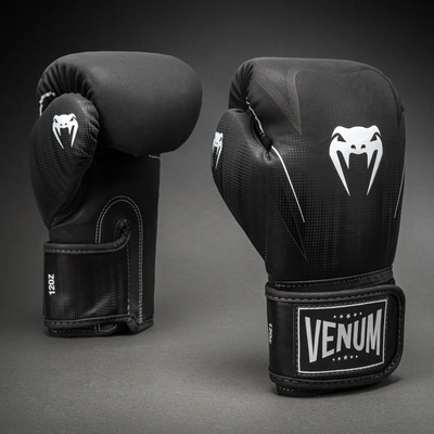 Venum | Официален Вносител за България Боксови Ръкавици Venum Stealth - Black/White - 14 oz