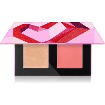 Bobbi Brown Threads of Love Cream Glow Highlighter + Pot Rouge палитра с хайлайтъри и ружове цвят Peach Duo 4 гр