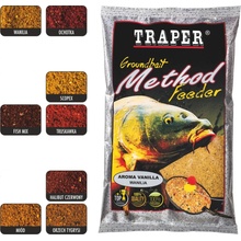 Traper Groundbait Method Feeder Ready 750 g Vanilka