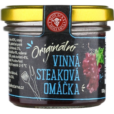 Slovácká moštárna Vinná steaková omáčka 100 g
