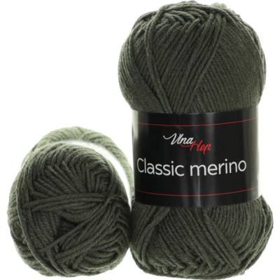 Vlna Hep Classic merino 61213 khaki