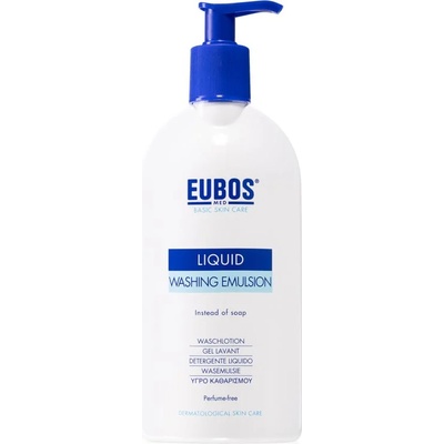 Eubos Basic Skin Care Blue измиваща емулсия без парфюм 400ml
