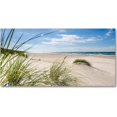Foto obraz fotografie na skle Mřežino pláž 100x50 cm