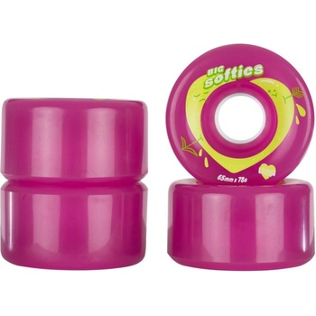 Powerslide Chaya Big Softies Clear 65 mm 78A 4 ks