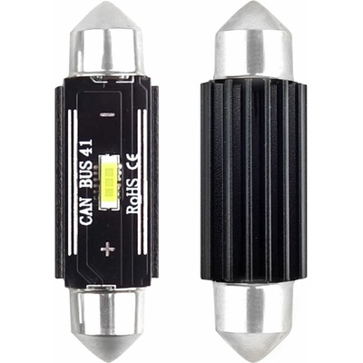 LED žiarovky CANBUS 1 SMD UltraBright 1860 Festoon sufit 41mm White 12V/24V