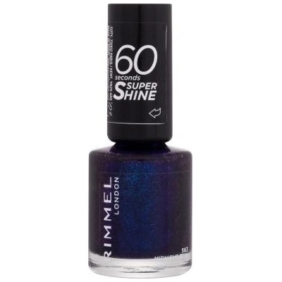 Rimmel London 60 Seconds Super Shine 563 Midnight Rush 8 ml – Zboží Dáma