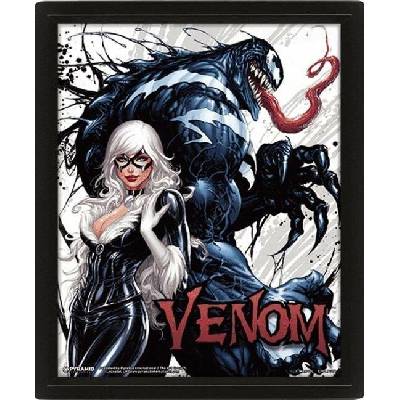 Venom : 3D obraz Venom 3D Obraz (s rámem)