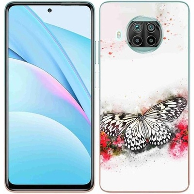Pouzdro mmCase Gelové Xiaomi Mi 10T Lite 5G - černobílý motýl