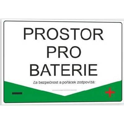 Traiva s.r.o Prostor pro baterie Verze: Samolepka 297 x 210 mm (A4) tl. 0.1 mm - Kód: 09894