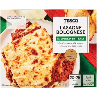 Tesco Lasagna Bolognese 400 g